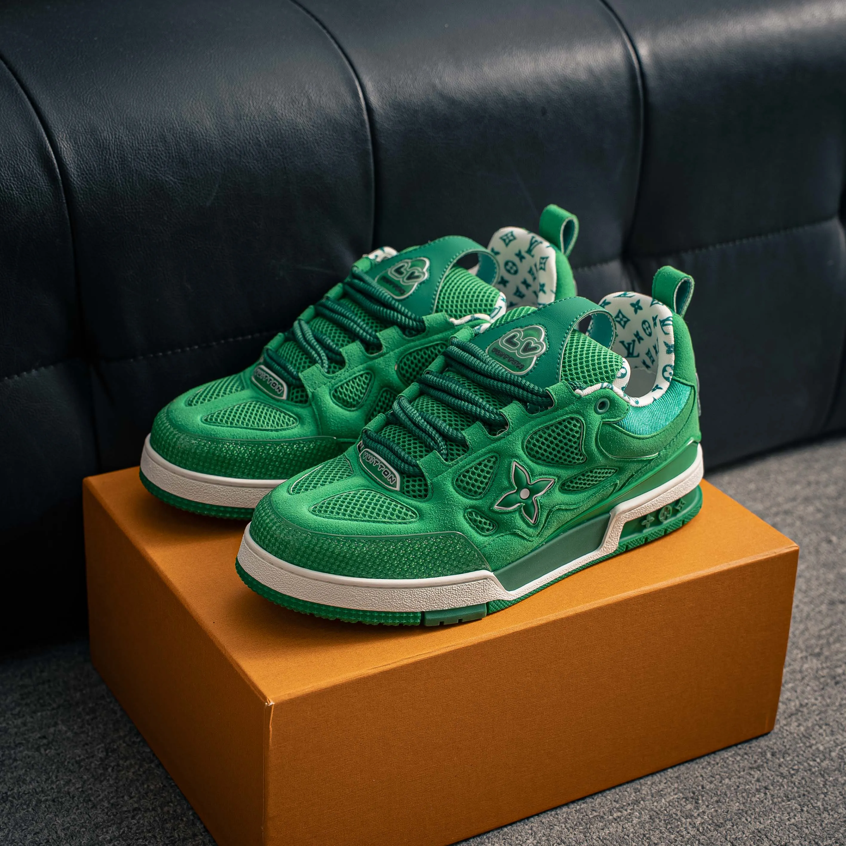 # LV- - trainer 2026 New Arrival 1：1 ！！ Shoes Cowhide Leather ， LOGO ， ➕Breathable ， 。